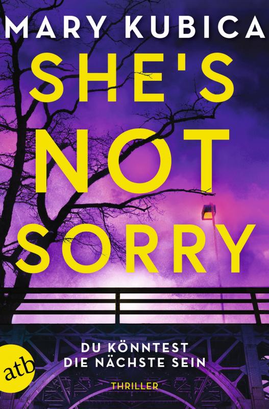 Cover-Bild She’s Not Sorry – Du könntest die Nächste sein