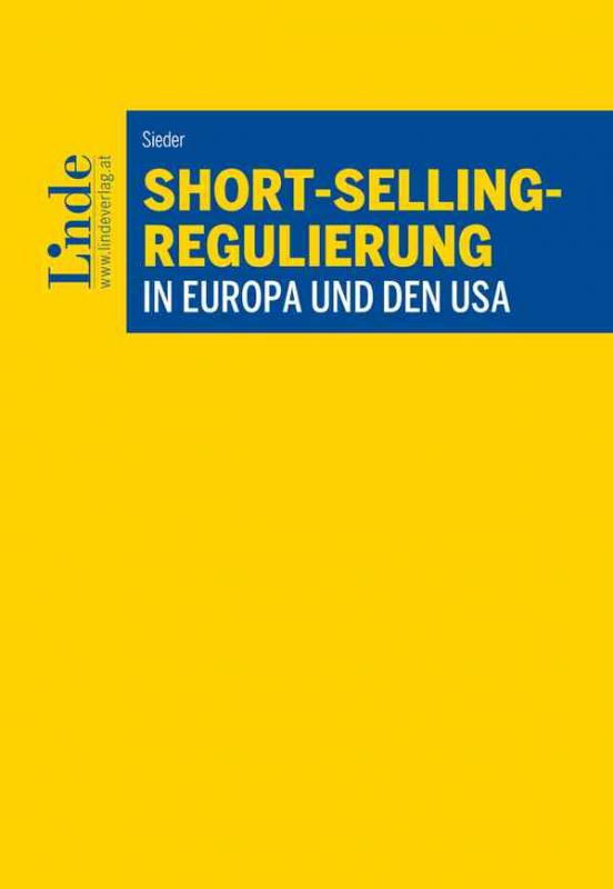 Cover-Bild Short-Selling-Regulierung in Europa und den USA