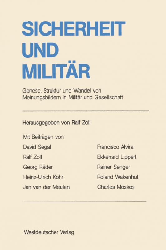 Cover-Bild Sicherheit und Militär