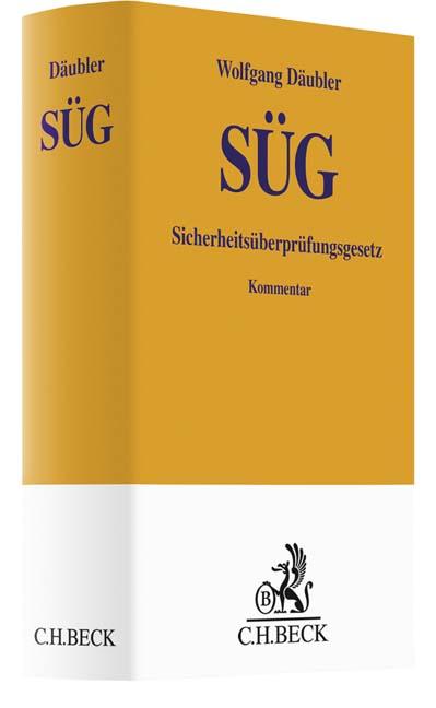 Cover-Bild Sicherheitsüberprüfungsgesetz