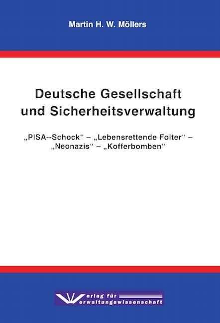 Cover-Bild Sicherheitsverwaltung in der deutschen Gesellschaft