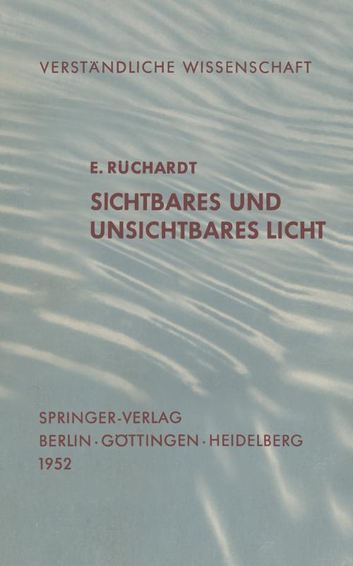 Cover-Bild Sichtbares und Unsichtbares Licht