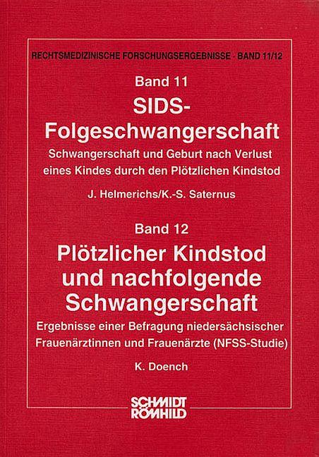 Cover-Bild SIDS-Folgeschwangerschaft. Plötzlicher Kindstod und nachfolgende Schwangerschaft