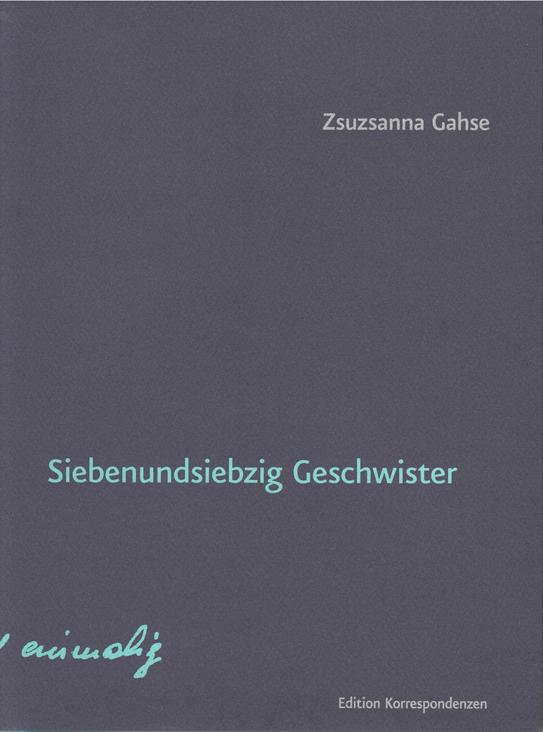 Cover-Bild Siebenundsiebzig Geschwister