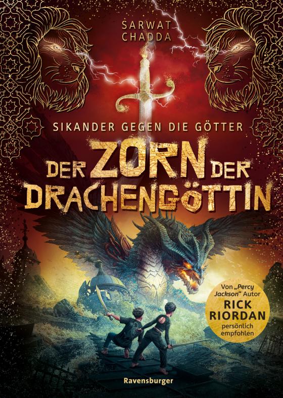 Cover-Bild Sikander gegen die Götter, Band 2: Der Zorn der Drachengöttin (Rick Riordan Presents: abenteuerliche Götter-Fantasy ab 10 Jahre)