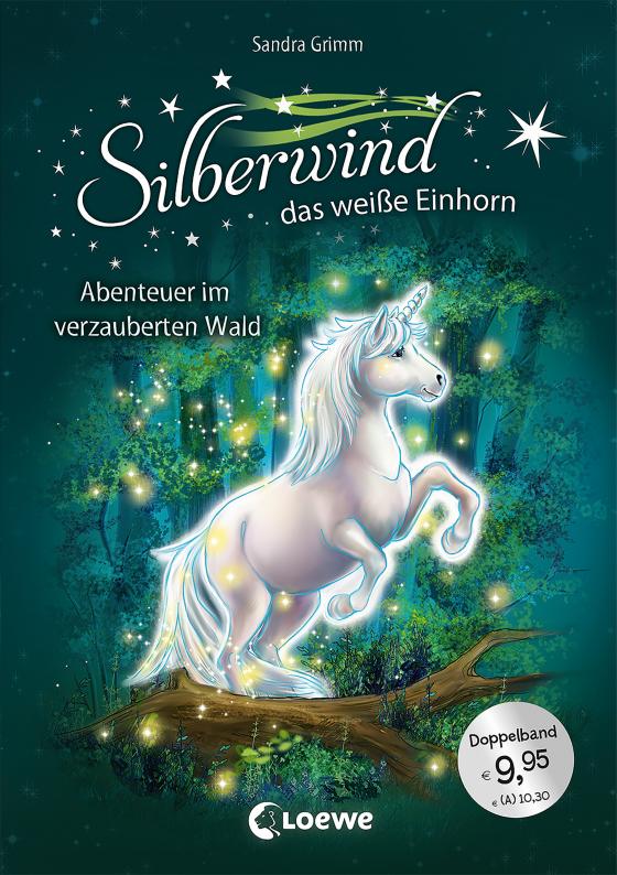 Cover-Bild Silberwind, das weiße Einhorn (Band 5-6) - Abenteuer im verzauberten Wald