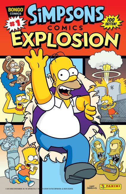 Cover-Bild Simpsons Comics Explosion