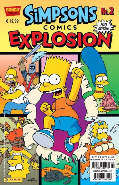 Cover-Bild Simpsons Comics Explosion