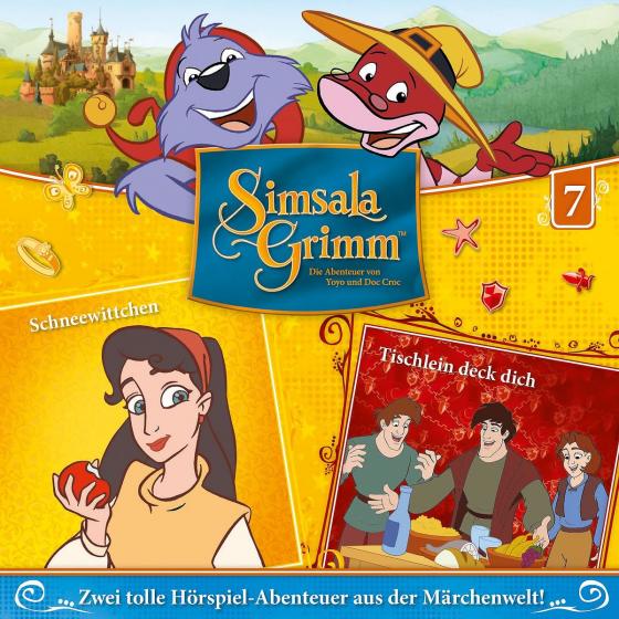 Cover-Bild SimsalaGrimm - CD / 07: Schneewittchen / Tischlein deck dich