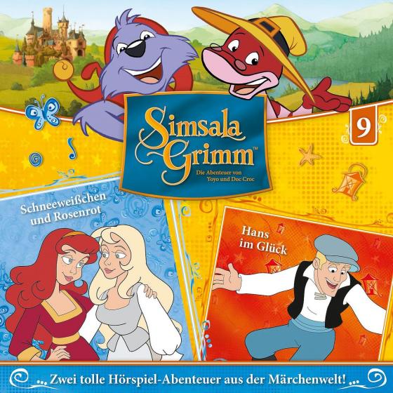 Cover-Bild SimsalaGrimm - CD / 09: Schneeweißchen und Rosenrot / Hans im Glück