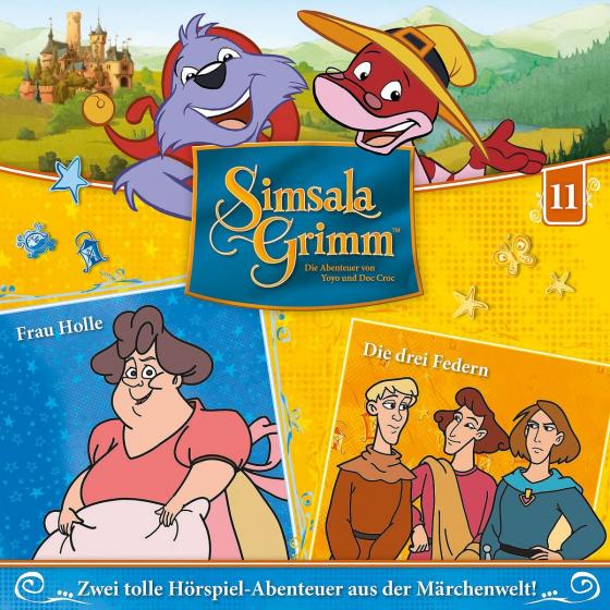 Cover-Bild SimsalaGrimm - CD / 11: Frau Holle / Die drei Federn