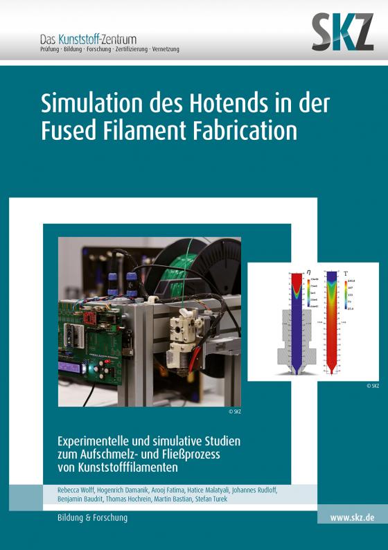 Cover-Bild Simulation des Hotends in der Fused Filament Fabrication
