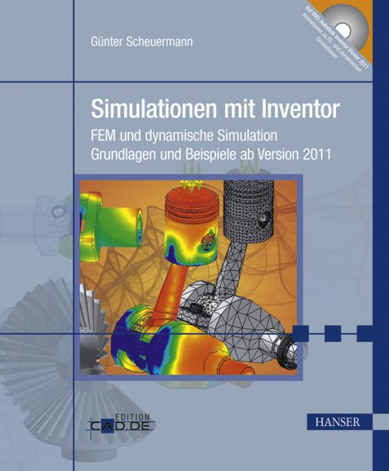 Cover-Bild Simulationen mit Inventor