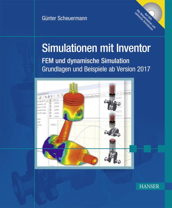 Cover-Bild Simulationen mit Inventor