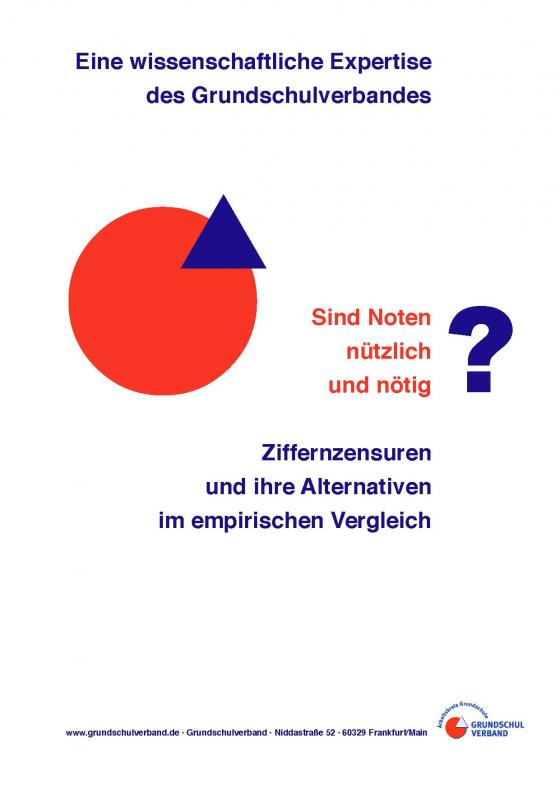 Cover-Bild Sind Noten nützlich und nötig?