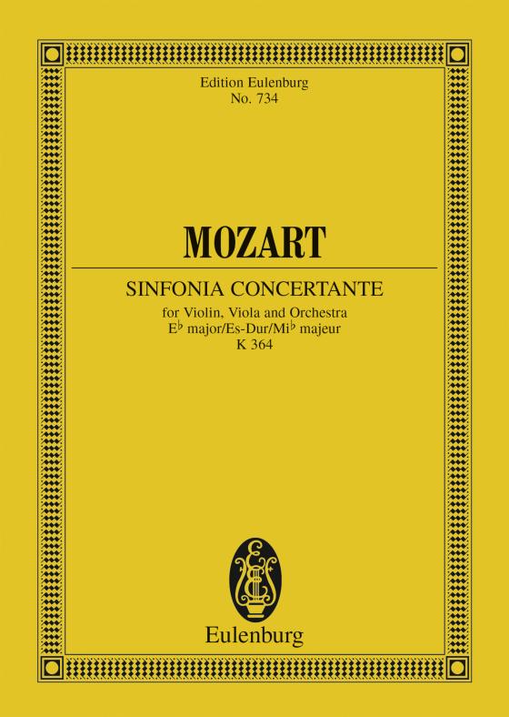 Cover-Bild Sinfonia concertante Eb major