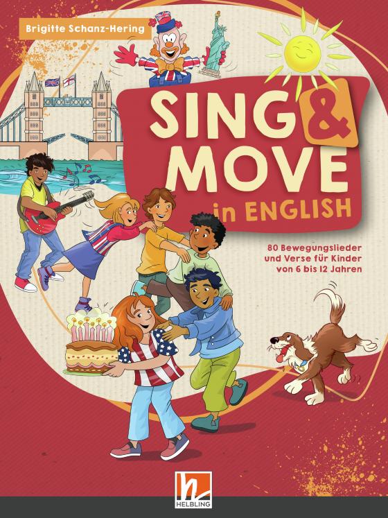 Cover-Bild Sing & Move in English. Liederbuch