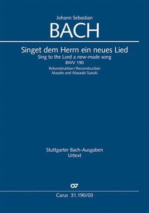 Cover-Bild Singet dem Herrn ein neues Lied (Klavierauszug)