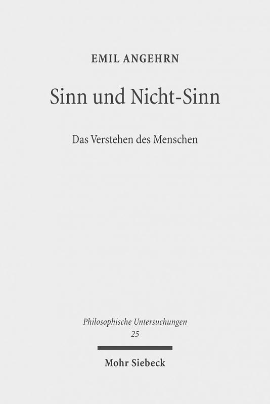 Cover-Bild Sinn und Nicht-Sinn