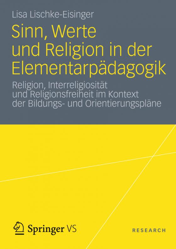 Cover-Bild Sinn, Werte und Religion in der Elementarpädagogik