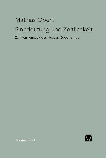 Cover-Bild Sinndeutung und Zeitlichkeit