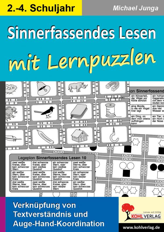 Cover-Bild Sinnerfassendes Lesen mit Lernpuzzlen