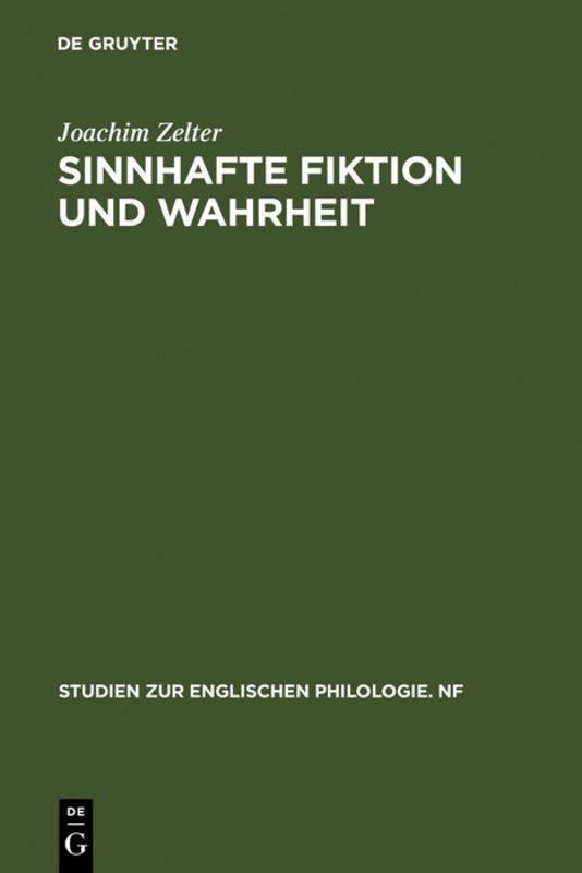 Cover-Bild Sinnhafte Fiktion und Wahrheit