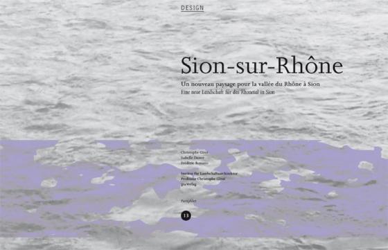 Cover-Bild Sion-sur-Rhône