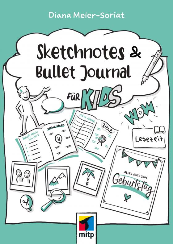 Cover-Bild Sketchnotes und Bullet Journal für Kids
