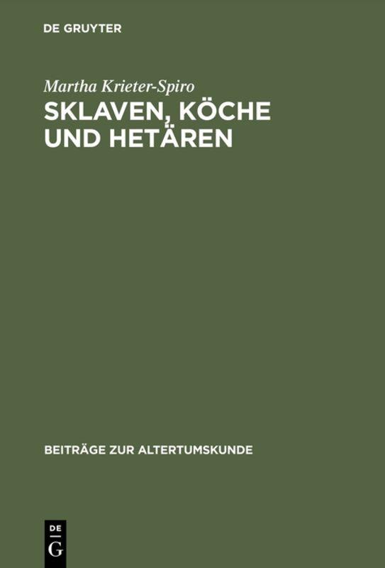 Cover-Bild Sklaven, Köche und Hetären