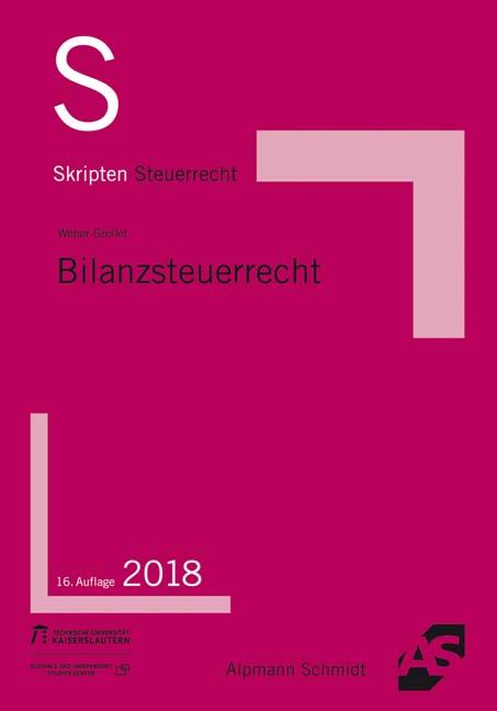 Cover-Bild Skript Bilanzsteuerrecht