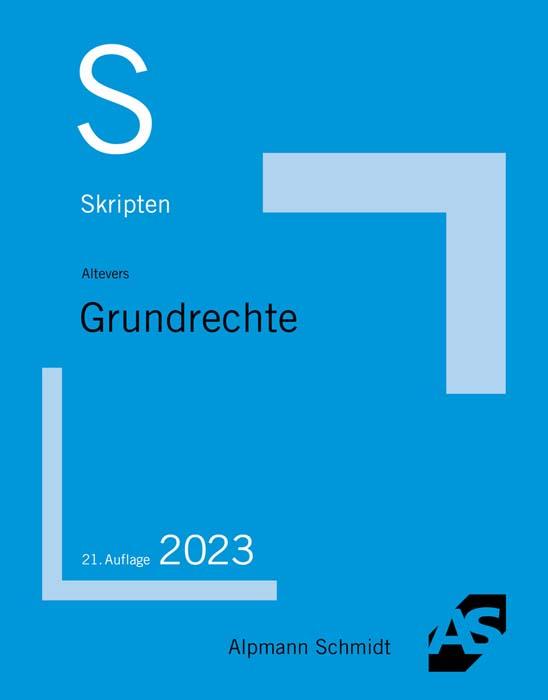 Cover-Bild Skript Grundrechte