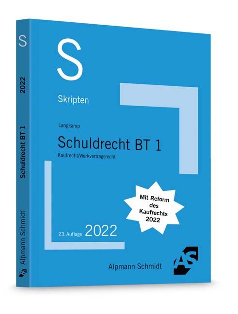 Cover-Bild Skript Schuldrecht BT 1