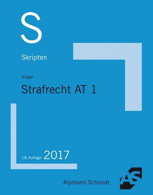 Cover-Bild Skript Strafrecht AT 1