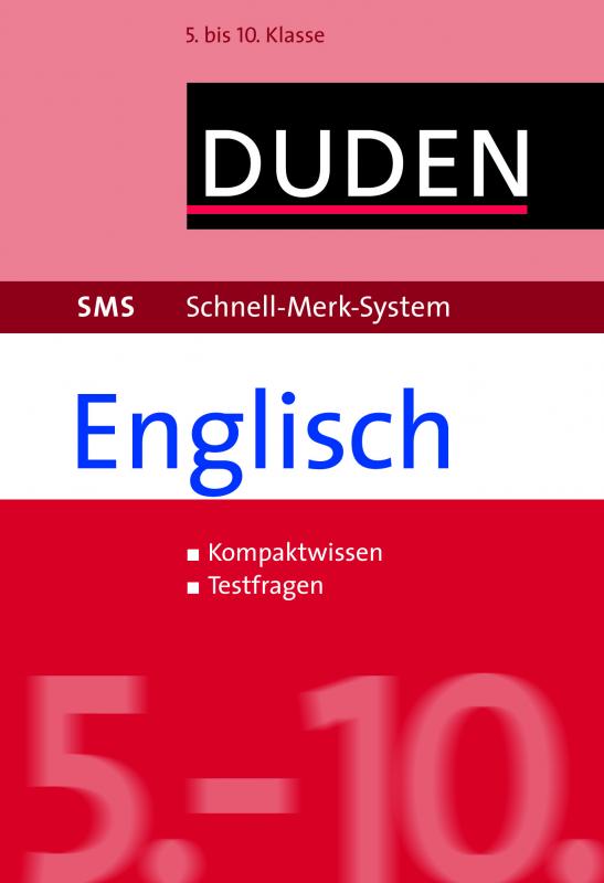 Cover-Bild SMS Englisch 5.-10. Klasse