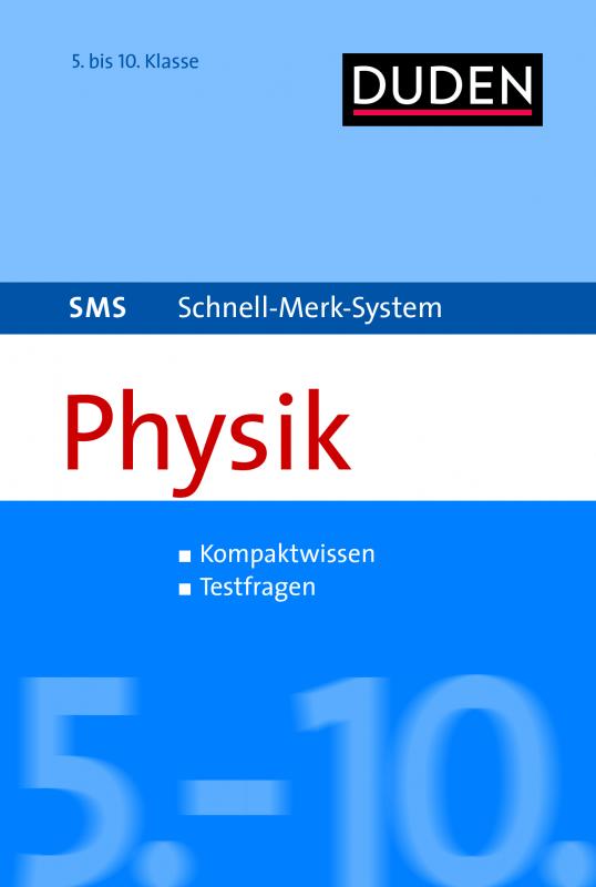 Cover-Bild SMS Physik 5.-10. Klasse