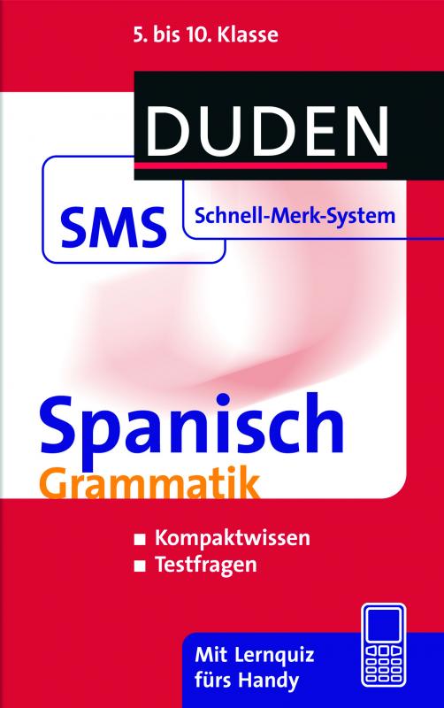 Cover-Bild SMS Spanisch - Grammatik 5.-10. Klasse