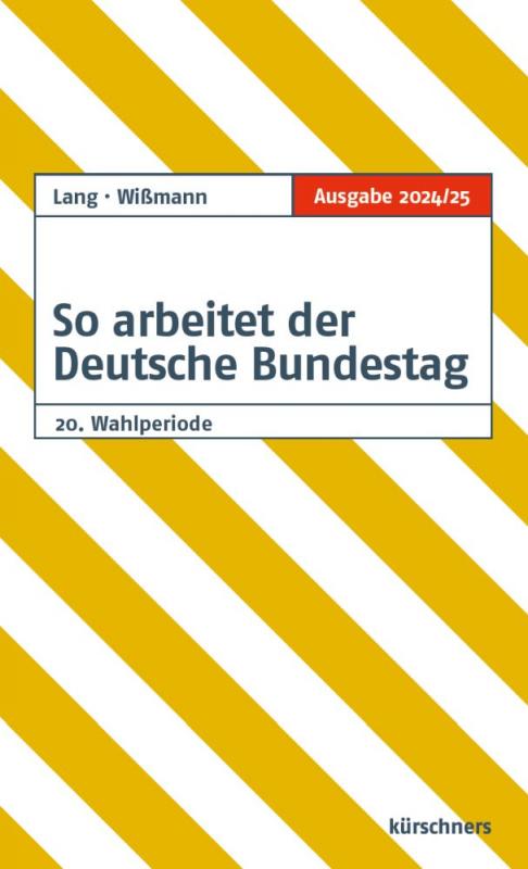 Cover-Bild So arbeitet der Deutsche Bundestag