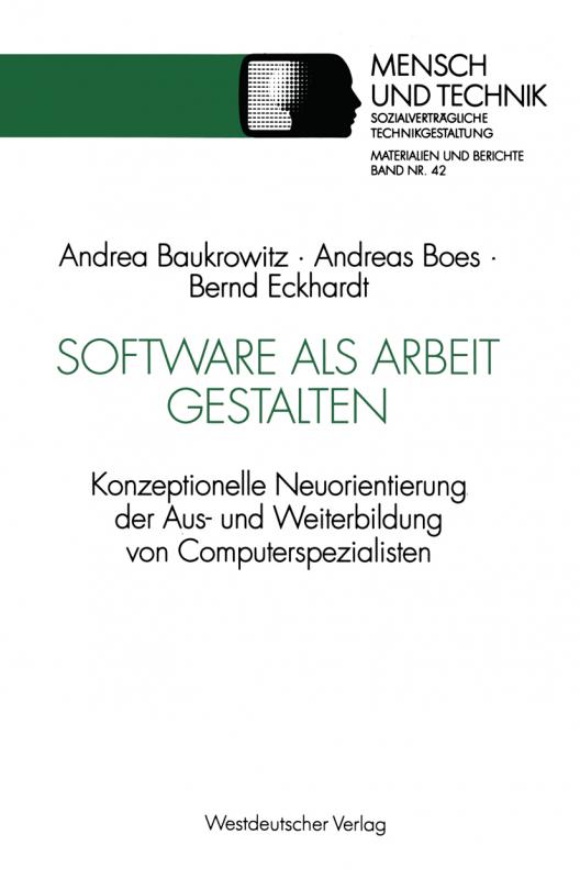 Cover-Bild Software als Arbeit gestalten