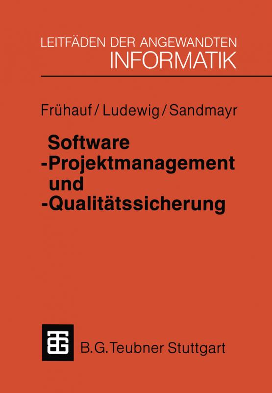 Cover-Bild Software-Projektmanagement und -Qualitätssicherung