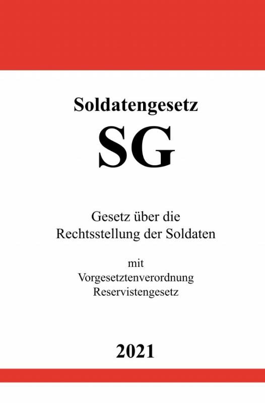 Cover-Bild Soldatengesetz (SG)