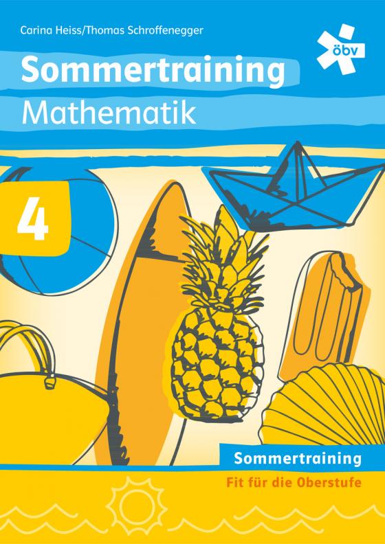 Cover-Bild Sommertraining Mathematik 4, Arbeitsheft