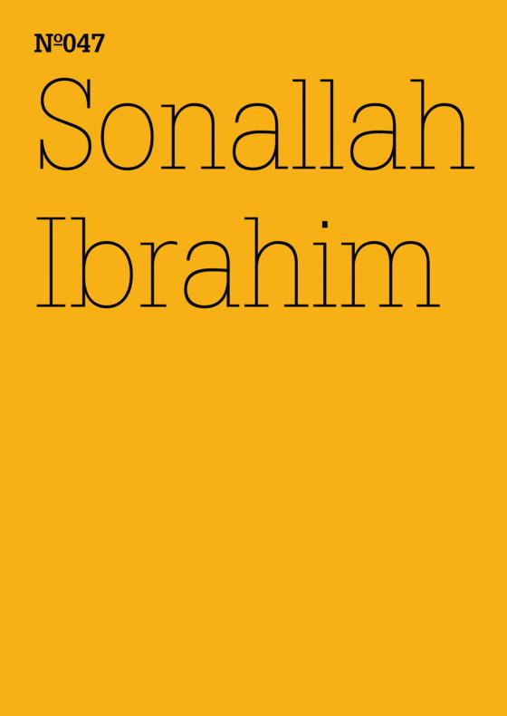 Cover-Bild Sonallah Ibrahim