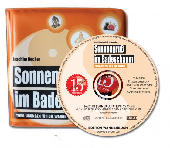 Cover-Bild Sonnengruß im Badeschaum (Badebuch mit Audio-CD)