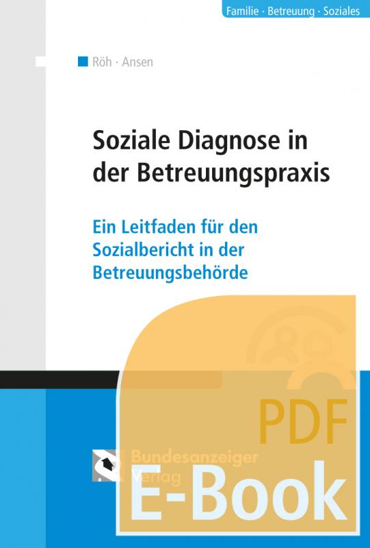 Cover-Bild Sozialdiagnostik in der Betreuungspraxis (E-Book)