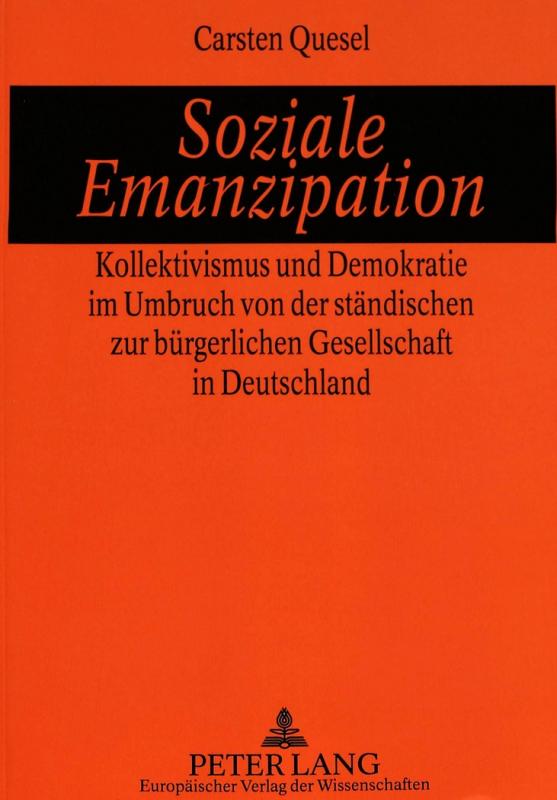 Cover-Bild Soziale Emanzipation