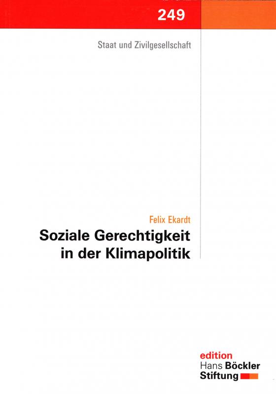 Cover-Bild Soziale Gerechtigkeit in der Klimapolitik