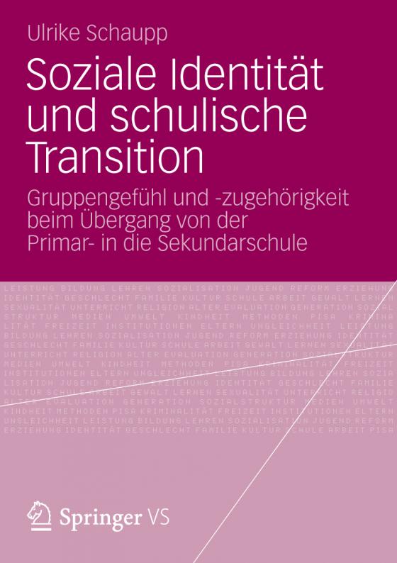 Cover-Bild Soziale Identität und schulische Transition