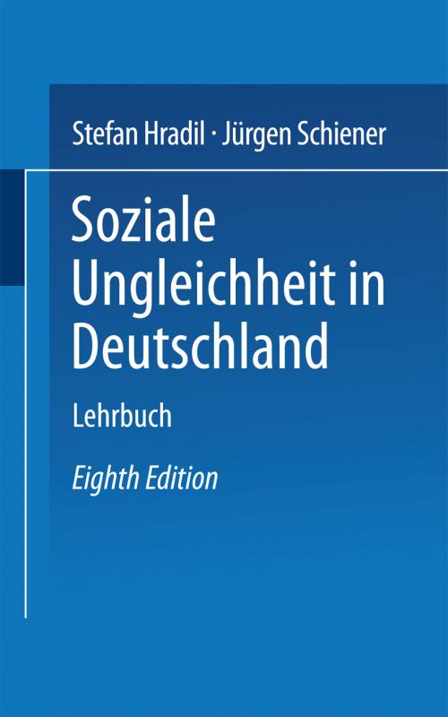 Cover-Bild Soziale Ungleichheit in Deutschland