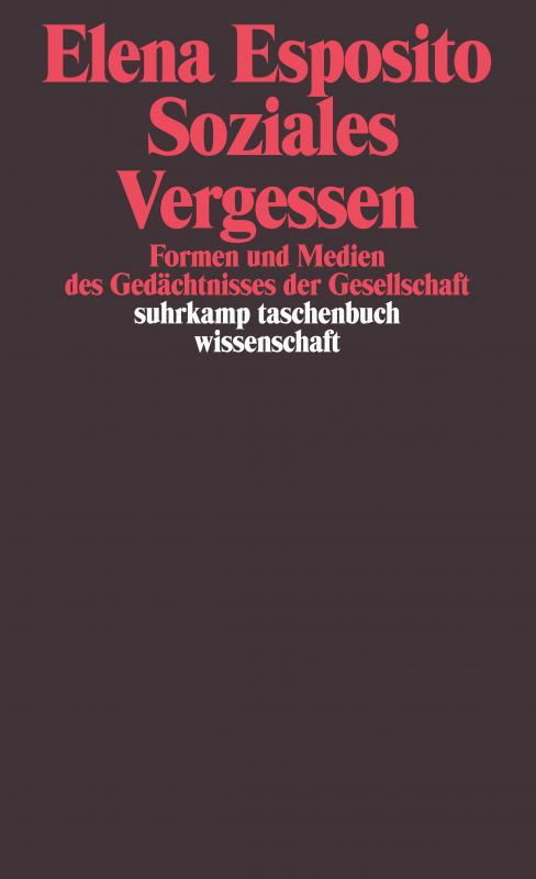 Cover-Bild Soziales Vergessen